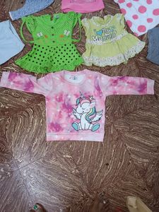 Combo of baby girl dresses 😍❤️