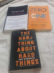 Must-Read Business Books: Principles, Zero to One,