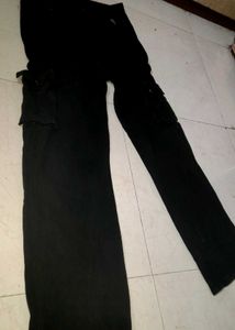 Black Cargo Pants