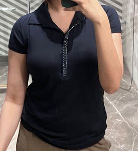 Classic Polo Shirt with Embellishment