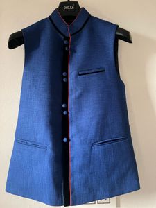 Men's Blue Nehru Jacket