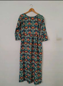 Bohemian Print Maxi Dress
