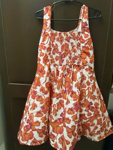 Vibrant Floral Print Sleeveless Dress