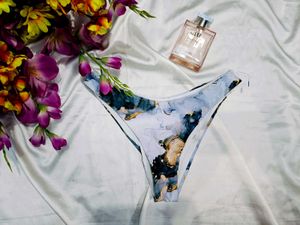 🇳🇿💫🎀Stylish Blue Marble Print Panty