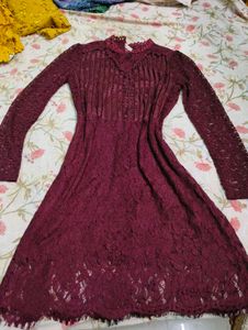 Wine Colour Bodycon