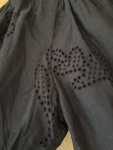 Chikankari Black Top