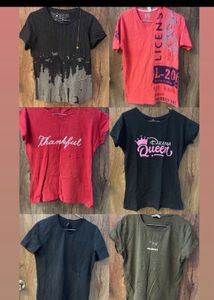 Black Casual T-Shirt