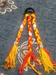 Handmade Braided Hair Ties 3 liyar