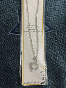 beautiful heart shape  pendant necklace c
