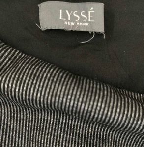 Gray Ribbed Leggings