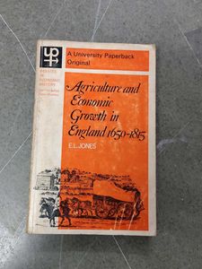 Agriculture & Economic Growth in England