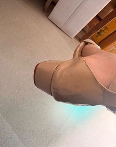 Chic Beige Block Heel Sandals
