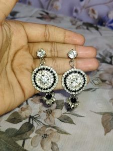 Elegant Jhumka and Stud Earrings Set