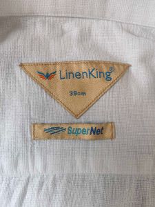 Linen king 👑 White shirt
