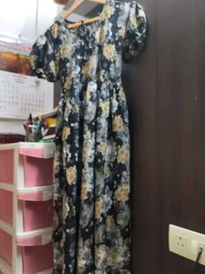 Chic Floral Print Midi Dress