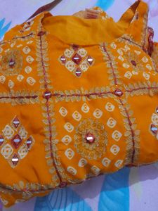 Vintage Indian Print Dress