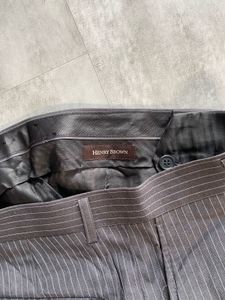 Henry Brown Stripe Tailored