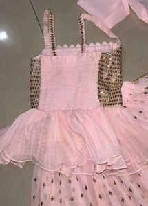 Beautiful Pink Lehenga Choli Set