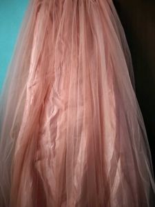 Vintage Pink Tulle Skirt