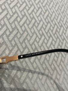 Dita Black Square Sunglasses