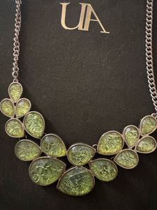 Lime Green Statement Necklace