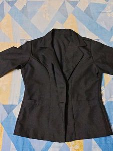 women Chic Black Blazer
