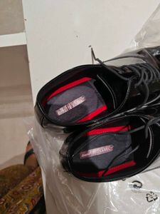 Men's Black Patent Leather Dress Shoes
