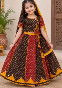 lehenga chunni dress for kids