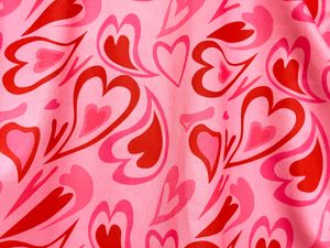 Adorable Pink Heart Print T-Shirt
