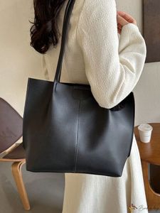 Classic Black Tote Bag
