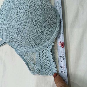 🪔 Light Blue Lace Bra
