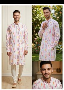 Stylish Printed Kurta Set new with tag