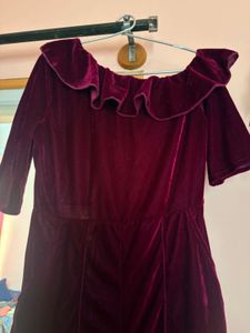 Velvet jumpsuit