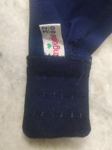 Cotton Bra Lingerie Navy Colour Size 32