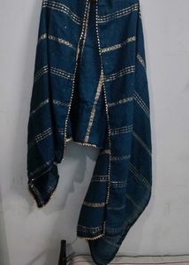 Elegant Teal blue heavy fancy kurta set 3xl