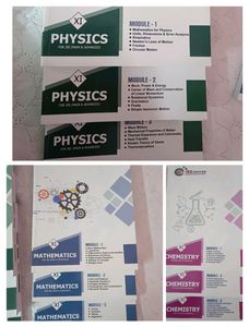 Class XI Physics, Math & Chemistry JEE Books