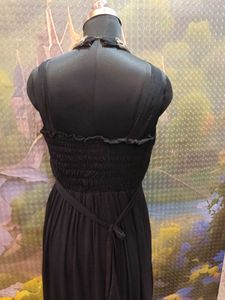 Elegant Black Embellished Gown