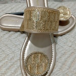 Jaipuri Embroidery Work Slipper