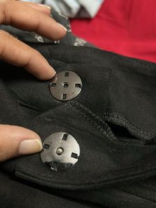 High Waisted Black Shorts