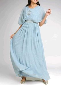 Elegant Blue One pc with belt L