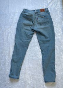 Classic Light Wash Denim Jeans