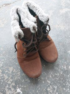 Brown boots