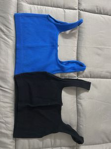Ribbed Tank Tops (Set of 2)