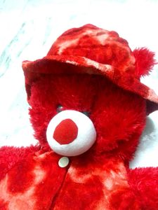 Cute Red Teddy Bear Plush Toy