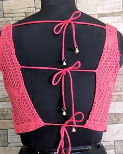 Pink Schifli Blouse