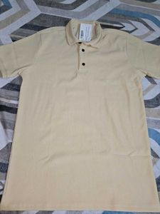 Pale Yellow Polo Shirt