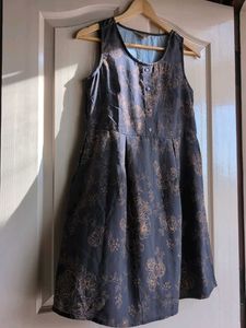 Floral Print Sleeveless Dress