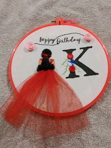 Handmade Embroidery Hoops Work Wall hanging