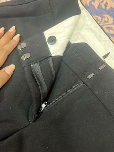 Korean Girl  Black Formal Pant