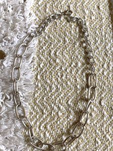Chunky Silver Chain Necklace